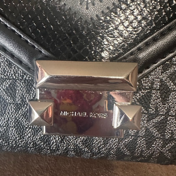 Michael Kors Black and Gray Women's Bag - Picture 3 of 4